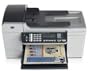 HP Officejet 5610 All-in-One - Multifunction ( fax / copier / printer / scanner ) - color - ink-jet - copying (up to): 20 ppm (mono) / 13 ppm (color) - printing (up to): 20 ppm (mono) / 13 ppm (color) - 100 sheets - 33.6 Kbps - USB