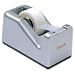 Scotch C28 Compact Magic Tape Dispenser - Silver - with 1 Magic Tape Refill Roll  19 mm x 10 m