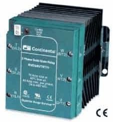 Continental RVD35V75TL 3-Phase Solid-State Contactors; 575VAC/35A/DC Logic