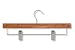 Honey-Can-Do HNGZ01535 Skirt/Pant Hangers With Clips, Cedar, 8-Pack