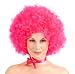 Charades Huge Puffy Pink Afro Circus Clown Halloween Costume Wig