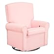 Chloe Upholstered Glider - Pink Weave
