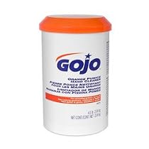 GOJO 0975 Orange Cr&egrave;me Hand Cleaner with Pumice. 4.5 lb.