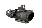 Acog 6 X 48 Trijicon Scope Optic Dual Illuminated 8.0 MOA Chevron .223 Ballistic Reticle, Red
