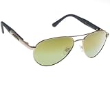 Bolle Sunglasses Zyrium Satin Gold Frame with Polarized Cactus CGT Lenses