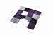 Kleine Wolke 5426812129 WC-Vorleger Caro 55 x 55 cm Holunder