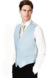 Pure Linen 5 Button Wedding Waistcoat