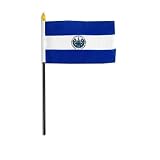 El Salvador Flag 4 x 6 inch