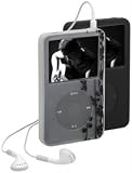 CASE LOGIC ICS-1B-CG IPOD CLASSIC 160 GB SILICONE CASE, 2 PK (CLEAR/DARK GRAY)
