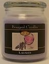 Beanpod Candle, Lavender 16 oz Scented Soy Jar Candle