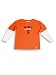 Wild Mango - Boys Long Sleeved Tee, Orange, White