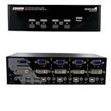 4-Port Dual DVI USB KVM Switch