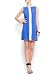 Mango Women's Line Dress, 6, Indigo