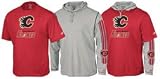 Calgary Flames NHL Hoodie and Short Sleeve Tee 3 in 1 Combo, Size= X-Large