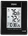 Oregon Scientific RMR382-B Wireless Indoor/Outdoor Thermometer with Atomic Clock, Black