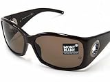 Mont Blanc Sunglasses Designer Fashion AUTHENTIC Unisex Shiny Dark Brown MB140 588