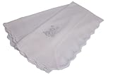 from Dandelion Dandelion Scallop Edge Satin Bunny Shawl (White) (Model A1078W)