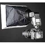 Interfit Photographic White Softbox for Shoe Mount Flashes, Flex Mount Not Included.