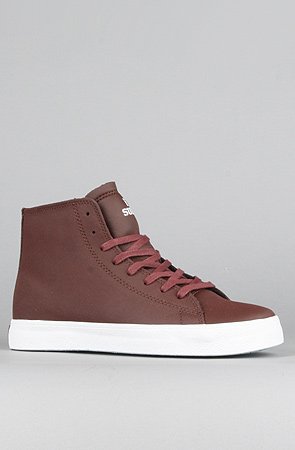 Supra The Thunder Reed Pack Sneaker in Burgundy Satin TUF - Sneakers for Men product image