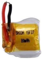 DHD D1 RC Quadcopter Spare Parts 3.7V 80mAh Battery D1-002