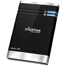 ClickFree HD700 120 GB Integrated External Hard Drive (Black)