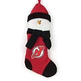 New Jersey Devils Snowman Stocking