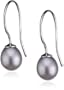 Valero Pearls-Ohrh�nger Sterling Silber S��wasser-Zuchtperlen hellgrau ca. 7,5-8,0 mm