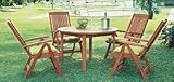Amazonia Porto 4 Person Round Dining Set