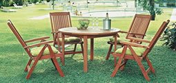 Amazonia Porto 4 Person Round Dining Set product image