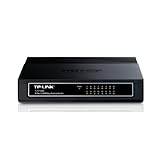 TP-LINK TL-SF1016D 16-Port 10/100Mbps Desktop Switch 3.2Gbps Capacity
