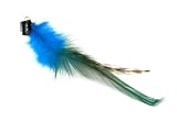 Sea and Sky Natural Feather Hair Extension for Short Hair
