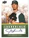 2008 Upper Deck INKredible #INK-JS James Shields - Tampa Bay Rays (Autographed Card) (Baseball Cards)