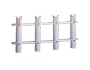 AFI 65623 Tournament Fishing Rod Storage Rack (4-Rod, White Poly)
