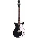 Danelectro D59MOD-BLK Modified Hollow-Body Electric Guitar
