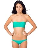 American Apparel Nylon Tricot Swim Flat Low-Waist Bikini Bottom