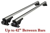 New  Aluminum Roof Rack Cross Bars Car Top Cargo Carrier for Kayak Luggage 42"W