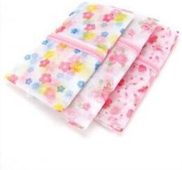 OPCC 2PC Delicates Washer or Washing Bag 30 40cm Laundry bag, all kinds of lovely patterns Wash Laundry Portable Mesh Bag, randomized two patterns