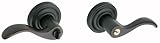 Baldwin 5255.112.RENT Wave Lever Keyed Entry Set, Venetian Bronze by Baldwin