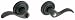 Baldwin 5255.112.RENT Wave Lever Keyed Entry Set, Venetian Bronze