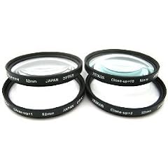 Zeikos ZE-CU452 Close-up Filter 4pk Set f�r 52mm Linse Macro Photography