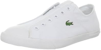Lacoste - Mens Newton Laceless C Shoes In White/White