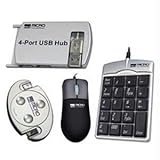 Micro Innovations USB333K 4-Port USB Hub