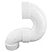 Spears P706X-030 PVC DWV Drain Waste Vent Fitting, P706X P-Trap, H x H, 3-Inch