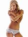 All Products : Jessica Alba 16x20 Photo (Image #6) topless in panties, sexy pose!