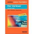 Bernhard Schlink Der Vorleser. Von