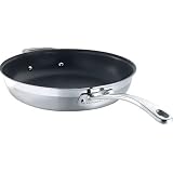 Le Creuset 3-Ply Stainless-Steel 9-1/2-Inch Nonstick Fry Pan