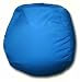 Sunbrella Indoor/Outdoor Bean Bag Chair in Pacific Blue