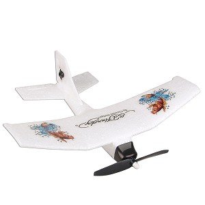 Ed Hardy 8 Special Edition R/C Single Wing Plane by Christian Audigier w/27MHz Remote Control (Fish Design)