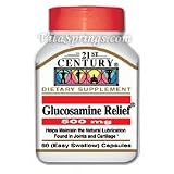 Glucosamine Relief 500 mg 60 Capsules, 21st Century