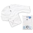 Unisex White 2 pk Long Sleeve Side Snap Shirt (Newborn)